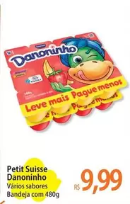 Oferta de Danoninho - Petit Suisse por R$9,99 em Atacadão