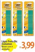 Oferta de Bic - Lápis Preto Evolution por R$3,99 em Atacadão