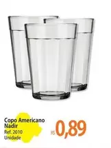 Oferta de Nadir - Copo Americano por R$0,89 em Atacadão