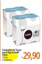 Oferta de Nadir - Conjunto De Tacas Para Água Fiore por R$29,9 em Atacadão