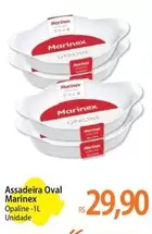 Oferta de Marinex - Assadeira Oval por R$29,9 em Atacadão