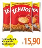 Oferta de Tekitos -  Congelado por R$15,9 em Atacadão