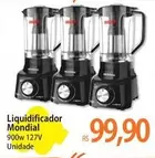 Oferta de Mondial - Liquidificador por R$99,9 em Atacadão