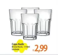 Oferta de Nadir - Copo por R$2,99 em Atacadão