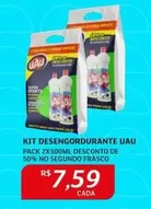 Oferta de Uau - Kit Desengordurante por R$7,59 em Assaí Atacadista