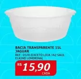 Oferta de Jaguar - Bacia Transparente 15l por R$15,9 em Assaí Atacadista