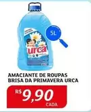 Oferta de Urca - Amaciante De Roupas Brisa Da Primavera por R$9,9 em Assaí Atacadista