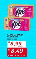 Oferta de Ypê - Sabao Em Barra Neutro por R$8,99 em Assaí Atacadista