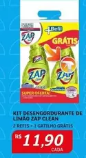 Oferta de Zap - Kit Desengordurante De Limao por R$11,9 em Assaí Atacadista