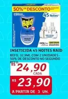 Oferta de Raid - Inseticida 45 Noites por R$24,9 em Assaí Atacadista