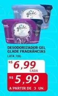 Oferta de Glade - Desodorizador Gel por R$6,99 em Assaí Atacadista