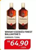 Oferta de Ballantine´s - Whisky Escoces Finest por R$64,9 em Assaí Atacadista