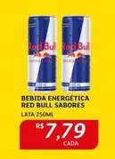 Oferta de Red Bull - Bebida Energetica por R$7,79 em Assaí Atacadista