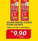 Oferta de Colgate - Escova Dental Classic por R$9,9 em Assaí Atacadista