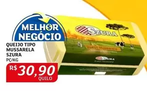 Oferta de Szura - Queijo Tipo Mussarela por R$30,9 em Assaí Atacadista