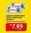 Oferta de Huggies - Lenços Umedecidos Tripla Proteção por R$7,99 em Assaí Atacadista