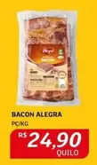 Oferta de Alegra - Bacon por R$24,9 em Assaí Atacadista