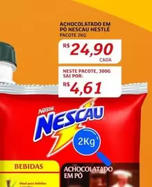 Oferta de Nestlé - Achocolatado Em Po Nescau por R$24,9 em Assaí Atacadista