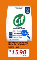 Oferta de Cif - Limpador Em Po Pro Limpeza Pesada por R$15,9 em Assaí Atacadista