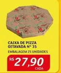 Oferta de De   - Caixa De Pizza Oitvada No 35 por R$27,9 em Assaí Atacadista