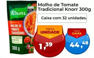 Oferta de Knorr - Molho De Tomate Tradicional por R$1,39 em Tonin Superatacado