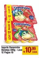 Oferta de Danoninho - Iogurte por R$10,99 em Max Atacadista