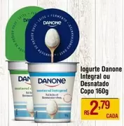 Oferta de Danone - Iogurte Integral Ou Desnatado Copo por R$2,79 em Max Atacadista