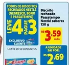 Oferta de Nestlé - Biscoito Recheado Passatempo Sabores por R$3,59 em Extra