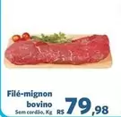 Oferta de Bovino - Filé-Mignon Bovino por R$79,98 em Sam's Club