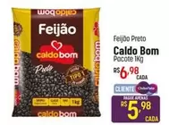 Oferta de Caldo Bom - Feijão Preto por R$6,98 em Super Muffato