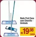 Oferta de Casa - Rodo Prat  Com Chenille por R$19,98 em Max Atacadista