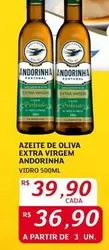 Oferta de Andorinha - Azeite De Oliva Extra Virgem por R$39,9 em Assaí Atacadista