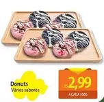 Oferta de Sabores - Donuts por R$2,99 em Atacadão