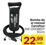 Oferta de Carrefour - Bomba De Ar Manual por R$22,99 em Carrefour