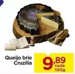 Oferta de Cruzilia - Queijo Brie por R$9,89 em Carrefour