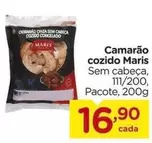 Oferta de Maris - Camarão Cozido por R$16,9 em Carrefour