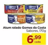 Oferta de Gomes da Costa - Atum Ralado por R$6,99 em Carrefour