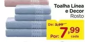 Oferta de Línea - Toalha Linea E Decor por R$7,99 em Carrefour