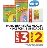 Oferta de Alklin - Pano Esfregão em Carrefour