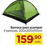 Oferta de Barraca Para Acampar por R$159,9 em Carrefour