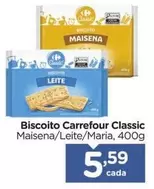 Oferta de Carrefour - Biscoito Classic por R$5,59 em Carrefour