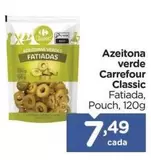 Oferta de Carrefour - Azeitona Verde Classic por R$7,49 em Carrefour