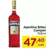 Oferta de Campari - Aperitivo Bitter por R$47,4 em Carrefour