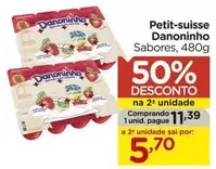 Oferta de Danoninho - Petit-Suisse por R$11,39 em Carrefour