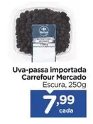 Oferta de Carrefour - Uva-passa Importada Mercado por R$7,99 em Carrefour