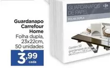 Oferta de Carrefour - Guardanapo por R$3,99 em Carrefour