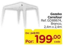 Oferta de Carrefour - Gazebo por R$199 em Carrefour