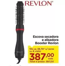 Oferta de Revlon - Escova Secadora E Alisadora Booster por R$387 em Carrefour