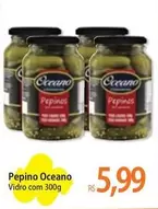 Oferta de Oceano - Pepino por R$5,99 em Atacadão