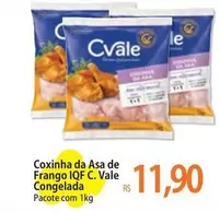 Oferta de Vale - Coxinha Da Asa De Frango Iqf C.  Congelada por R$11,9 em Atacadão